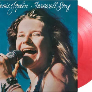 Janis Joplin- Farwell Song - 180g Red & White Marbled Limited Edition Vinyl Record